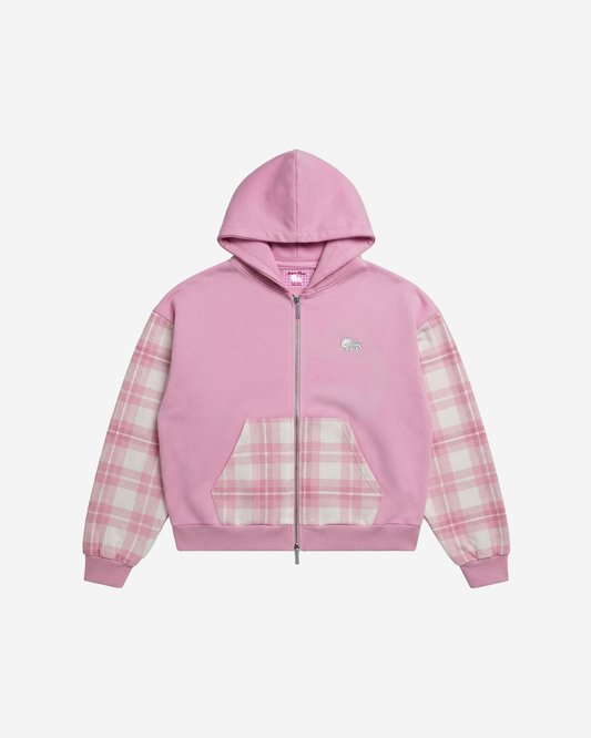 ZIP TARTAN ROSE